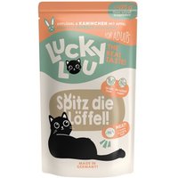 Lucky Lou Nourriture humide chat adulte Volaille et lapin 64x125 g