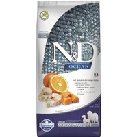 N&D Farmina Ocean Adult Medium/Maxi Dorsz, dynia i pomarańcza 2,5 kg