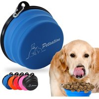 Petsation Faltbarer Reisenapf Blau 350 cm³