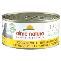 Almo nature HFC Natural nourriture humide pour chat Cuisse de poulet 24x150 g