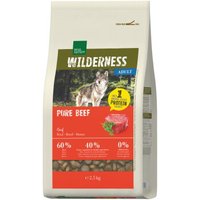 REAL NATURE WILDERNESS croquettes pour chien, adulte, Pure Beef 2,5 kg