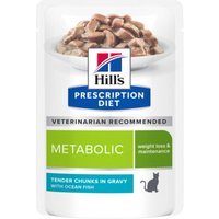 Hill's Prescription Diet Metabolic Weight Management mit Huhn Meeresfisch 12x85 g