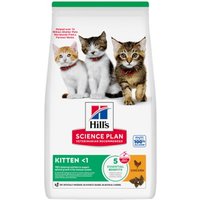 Hill's Croquettes sèches pour chaton Science Plan Avec du poulet 2x7 kg