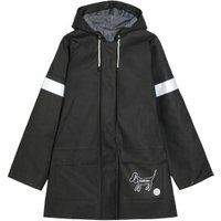 Barkalot Regenmantel aus Upcycled-Stoff schwarz L - INT