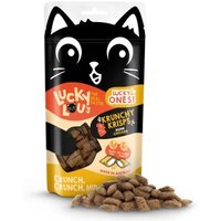 Lucky Lou Lucky Ones Krunchy Krisps Geflügel & Huhn 10x60 g