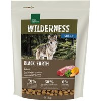 REAL NATURE WILDERNESS croquettes pour chien adulte Black Earth bœuf avec autruche & buffle 1 kg