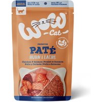 WOW Cat Adult 12 x 125 g Poulet & saumon