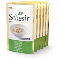 Schesir Adult 6x85g Hähnchenfilet
