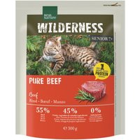REAL NATURE Wilderness aliments secs pour chat senior Pure Beef 300 g