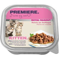 PREMIERE Royal Ragout Kitten Riche en volaille 64x100 g