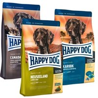 HAPPY DOG Sensible Probierpaket Länderreise 3x1kg Mixpaket 1