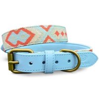 Hey Lana Premium Halsband Gepolstert korall/hellblau/beige L