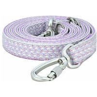 THE DOG IDEA Boho Hundeleine Lilac