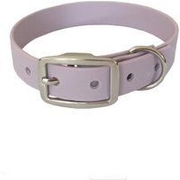 bio-leine 24-33cm HU Biothane Halsband creme/ pink 46 cm, 56 cm