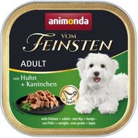 animonda Vom Feinsten nourriture humide pour chien, Adult, en sauce 22x150g Poulet et lapin
