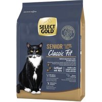 SELECT GOLD Classic Fit Croquettes Chat Senior +9 Volaille et riz 2,5 kg