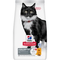 Hill's Croquettes pour chat Science Plan, Mature Adulte, Stérilisé, au poulet 10 kg