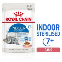ROYAL CANIN Indoor 7+ Gesteriliseerd in jus 12x85 g