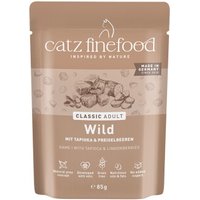 Catz finefood nourriture humide chat CLASSIC Gibier 8x85 g