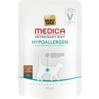 SELECT GOLD Medica Hypoallergénique Sachets de Pâtée Chat Adulte Dinde 24x85 g