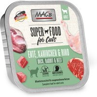 MAC's Nourriture humide chat adulte Canard, lapin et bœuf 64x100 g