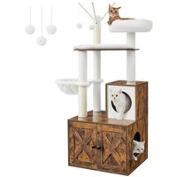 feandrea-kratzbaum-mit-katzenklo-schrank-2-in-1-braun