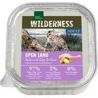 REAL NATURE WILDERNESS nourriture humide chat, adulte, Open Land, poulet avec chèvre et oie