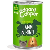 Edgard & Cooper adulte 6x400g Agneau et bœuf