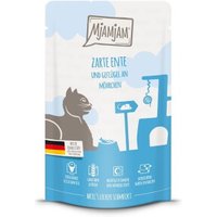 MjAMjAM nourriture humide pour chat adulte, Quetschie, Canard et volaille 12x125 g