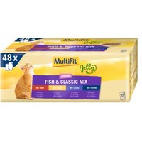 MultiFit Junior Jelly Fish & Classic Mix Multipack 48x100 g