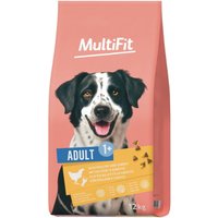 MultiFit alimentation sèche pour chien adulte, au volaille & carotte 12 kg