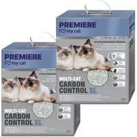 PREMIERE Multi-Cat XL klontvormende kattenbakvulling 2x10 l