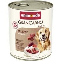 animonda GranCarno Original nourriture humide pour chien adulte Canard 24x800 g