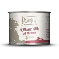 MjAMjAM nourriture humide pour chat adulte Gibier & lapin 6x200 g