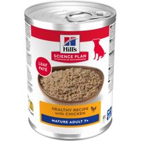 Hill's Science Plan aliment humide pour chien, Mature Adult 7+ Avec du poulet 12x370 g