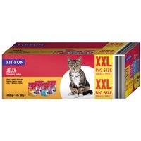 FIT+FUN Jelly Multipack XXL 44 x 100 g 4 różne rodzaje