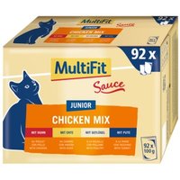 MultiFit Junior Sauce Chicken Mix Multipack XXL 92x100g