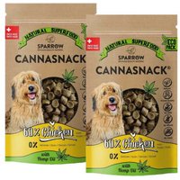 Sparrow CannaSnack mit CBD Huhn 150g 2x15 g
