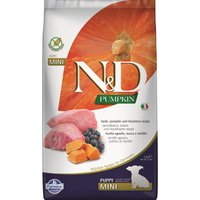 N&D Farmina Pumpkin Mini Puppy Lam, pompoen en bosbessen 800 g