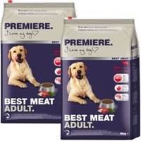 PREMIERE Best Meat aliments secs pour chien adulte Bœuf 2x12,5 kg