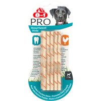 8in1 Delights Pro Dental Twisted Sticks 10 Stück · Produktbild von Fressnapf