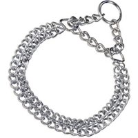 Hs Sprenger Doppel-Halskette, Chromstahl, 2mm 55 cm