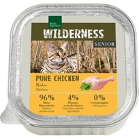 REAL NATURE WILDERNESS nourriture humide pour chat, Senior Poulet 16x100 g
