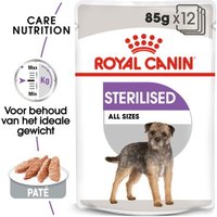 ROYAL CANIN Sterilised Adult Mousse 12x85 g