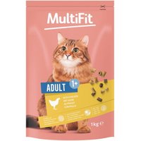 MultiFit nourriture sèche pour chat, adulte Poulet 1 kg
