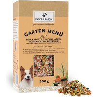 Paws & Patch Paws&Patch GARTEN MENÜ Nr. 1 - Reis, Karotte, Zucchini, Apfel, Blütenpollen, Petersilie
