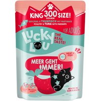 Lucky Lou Nourriture humide chat adulte Thon, volaille 24x300 g