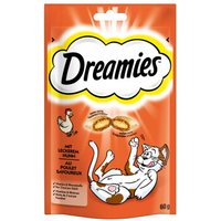 Dreamies snack pour chat Poulet 6x60 g