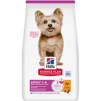 Hill's Croquettes sèches pour chien Science Plan, Small & Mini Adulte, au poulet Avec du poulet 1,5 kg