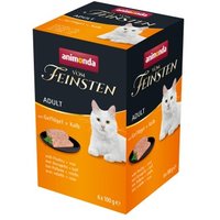 animonda Vom Feinsten Adult 6x100g Kalb & Geflügel